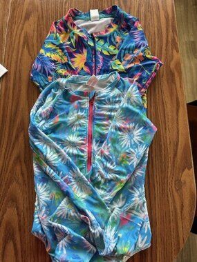 Set of 2 Girls Swimsuits Size 10-12